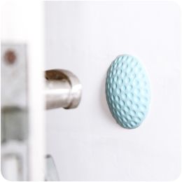 2021 Wall Thickening Mute Door Fenders Golf Modelling Rubber Fender Handle Door Lock Protective Pad Protection wall stick