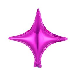 wholesale 10 inch Four pointed Star Aluminium Foil Party Balloon Birthday Wine Glass Decoration Balloons Wedding Christmas Supplies