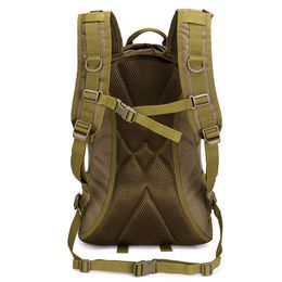 25L Military Camouflage Tactical Assault Backpack Molle Airsoft Hunting Camping Outdoor Sports Hiking Trips Climbing Bags X394D Y0721