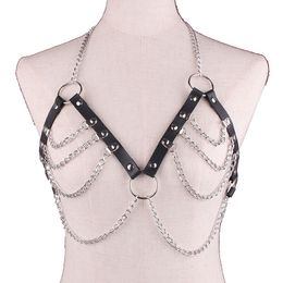 Sexy Underbust Women Gothic Top Curve Shaper Modelling Strap Slimming Waist Belt Chain Lace Corsets Bustiers