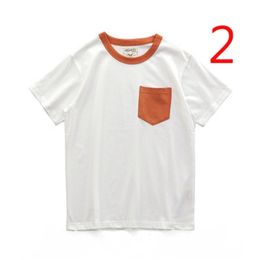 Short-sleeved T-shirt male summer men's lapel half sleeve Korean version of the pure Colour trend port wind 210420
