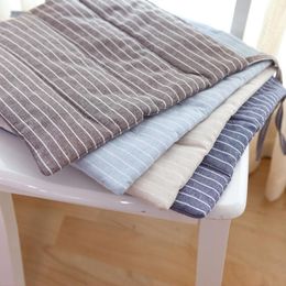 Cushion/Decorative Pillow Cushion Simple Square Cotton Linen Thin Office Seat Dining Chair Floor Mat