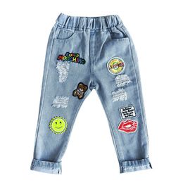 Niños Niña Pantalones Rotos Oferta Online | DHgate.com