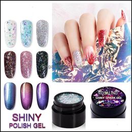 Nail Salon Health & Beautynail Gel Polish Natural Dried Flower Fairies Series Soak Off Uv Diy Art Nails Decoration Painting1 Drop Delivery 2