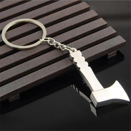 axe with saw UK - Keychains Fashion Tools Spanner,Hammer,Saw,Axe,Wrench,Electrodrill,Scissors Alloy Pendants With Chains Useful Key