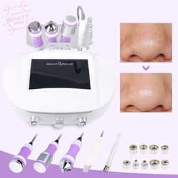 5 In 1 3MHZ Microdermabrasion Ultrasonic Cold Therapy Machine Skin Tightening Double Deep Cleanse
