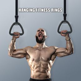 -Dreieckringe Übungsstärke Fitnessgriff Gymnastik Ring Pull-Up-Muskel-Trainingsgeräte Widerstandsbänder
