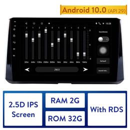 Android 10.0 Player 2GBRAM 2Din GPS Navigation Car dvd Radio Multimedia Mirror Link USB Head Unit For 2019-Toyota Corolla
