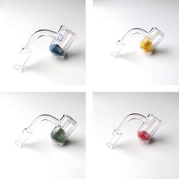 14mm 18mm Joint Male Female Glass Bong Colourful Banger Nails Thermochromic Bucket Dab Rig Domeless Thermal Smoking Accessosire