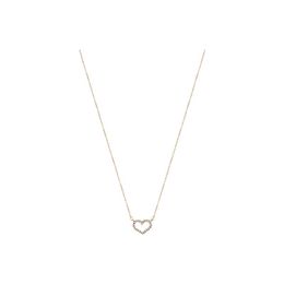 Pendant Necklaces Xinwei Wholesale Rose Gold Necklace Female Love Clavicle Chain Simple Personality Peach Heart Sweet