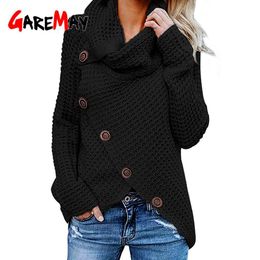 Turtleneck Women Winter Sweater Plus Size 5xl Autumn Warm Irregular Pullover Knit Thick Asymmetrical Female 210428