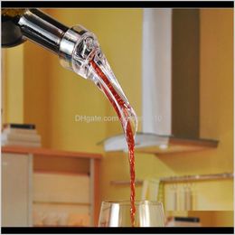 Bar Red Aerating Pourers Mini Magic Bottle Decanter Leakproof Acrylic Philtre Tools For Wine Party Premium Aerator Pourer A07 Vfi9C Pomn1