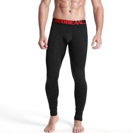 SEOBEAN 2020 Autumn and winter Men's sexy Long johns Low Rise Thermal Underpants Leggings long pants p0810