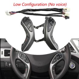 Switch Steering wheel button With 14pins Multifunction Audio and cruise control For Hyundai Elantra 2010-2016