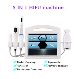Multifunctional HIFU Facial Skin Lifit 4D High Focused Ultrasound Face Lift Body Slimming Beauty Machine freckle wrinkles removal anti-aging