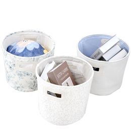 Storage basket foldable debris dirty clothes toy fabric bedroom simple desktop dressing storage box can be customized