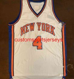 Mens Women Youth #4 Chauncey Billups Basketball Jersey white Embroidery add any name number