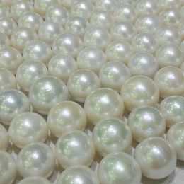 MADALENA SARARA AAA Freshwater Natural White Exquisite Glossy Loose Pearl 7-13mm