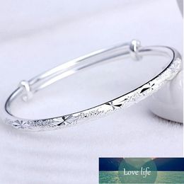 925 Sterling Silver Adjustable Scrub Star Bracelets & Bangles For Women pulseras Valentines Gift S-B62