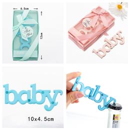 Baby Bottle Opener Baby Shower Souvenirs Boys And Girls Baptism Party Gifts Birthday Favors Table Decor