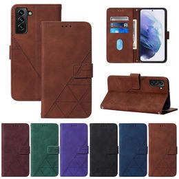 High Quality Leather Cases for Samsung S22 PLUS S21 Ultra A33 A53 A13 5G S21FE A22 A32 A52 A72 with Card Slot Flip Wallet Stand Case Cover