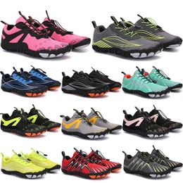 2021 Four Seasons Five Fingers Sports shoes Mountaineering Net Extreme Simple Running, Cycling, Hiking, green pink black Rock Climbing 35-45 twenty six