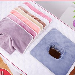 Massage Make The Bed Towel Physiotherapy Adult Club Beauty Salon Acupuncture Spa Washcloth With Holes Loophole Napkin 4 5yt Q2