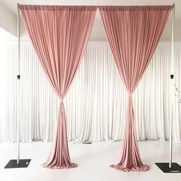 2020 December New Design New Fabric Sale Blush Pink Curtain Drape Wedding Backdrop