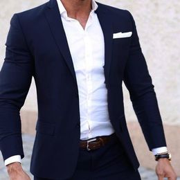 Descuento Trajes Azul Marino Claro Para Hombre. 2022 en venta en DHgate.com