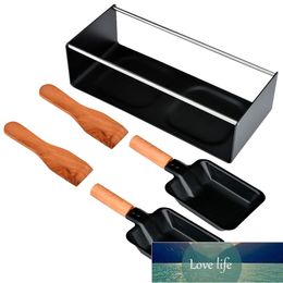 Non-Stick Cheese Raclette Grill Set Mini Cheese Pan With Wooden Handle Nonstick Oven Grill Plate Accessory