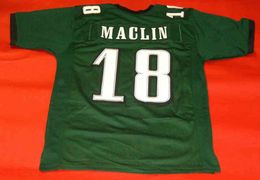 Custom Football Jersey Men Youth Women Vintage JEREMY MACLIN Rare High School Size S-6XL or any name and number jerseys