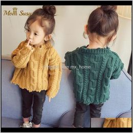 Sweaters Clothing Baby Kids Maternity Drop Delivery 2021 Born Boy Girl Knitted Autumn Winter Spring Infant Toddler Child Sweater Pullover Sol