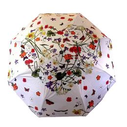 Sun Automatic Umbrella Rain Women UV Beach Clear Parasols Ladies Sunny Big Windproof Umbrellas Gift Ideas UPF50+