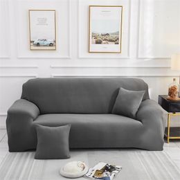 Elastic Corner Sofa Chaise Cover Lounge 1/2/3/4 Seater Couch Covers For Living Room L Shape Slipcover Armchair Protector 220302