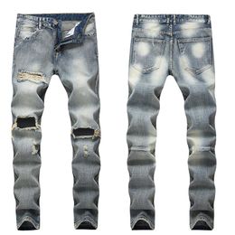 Pantalones Rotos Rodillas Oferta Online | DHgate.com