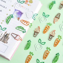 Bookmark 10 Pcs Cute Vegetables Heteromorphism Clip Material Escolar Bookmarks For Books Stationery School Supplies Papelaria Child Gift