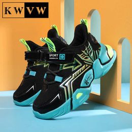 Kids Casual Sport Shoes Single Double Mesh Breathable Boy Outdoor Sneakers Trend Cool Non-slip Children Lightweight Booties G1025