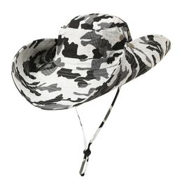 Outdoor Hats Camouflage Boonie Hat Wide Brim Breathable Hunting Fishing Safari Sun