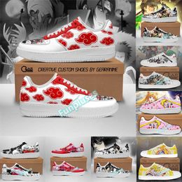customes shoes Canada - A1 Customize Shoes Anime Carton 3D Painte DIY Low Sports Sneakers For Youth Mens Womens Girls Home Outdoor custom made Loafers Summer