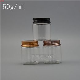 50g/ml Clesr Plastic Cream Lucifugal Bottle cream Lotion Pomade Pill Bath Salt Small Sample Empty packing Jargood qty