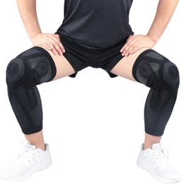 1pc Unisex Knee Pads Silicone Padded Breathable Support Brace Protector Basketball Football Meniscus Patella Kneepads Elbow &