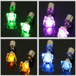 Butterfly style Fashion Cool Shiny Glowing Led Earrings stud For Party Club Gift Favours earring lighting up Studs Light A217265