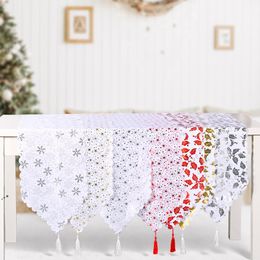 Table Runner Family Dinner Thanksgiving Christmas Holiday Party Farmhouse Home Kitchen Decoration JJB11332