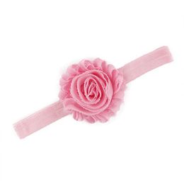 18 colors Baby headbands girls Shabby Chic Flower Headband Elastic Hairbands Children Hair accessories Infant Boutique