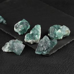 Decorative Objects & Figurines 1 PC Natural Quartz Green Fluorite Original Mineral Crystal Gem Reiki Stone Health Energy Healing Home Decora