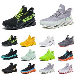 men running shoes breathable trainers wolf grey Tour yellow teal triple black white green mens outdoor sports sneakers Hiking eighty