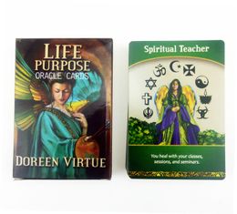 New Oracles Tarot Cards life Purple Card Board Deck Games Palying Game Entertainment games individual