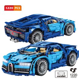 SEMBO Citys Technical Pull Back Sports Car Building Blocks Creator Super Cars Racing Vehicle MOC Model Toys Bricks Gifts for Boy Q0624