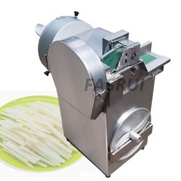 Double Headed Vegetable Cutter Machine Automatic Vegetables Cube Dicing Cutting Maker