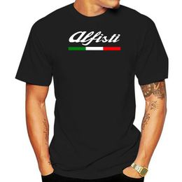 T-shirt dos homens 2022 Fashion T-shirt de manga curta Alfisti GT GTV 159 147 156 75 Gift Laticy Algodão Camiseta